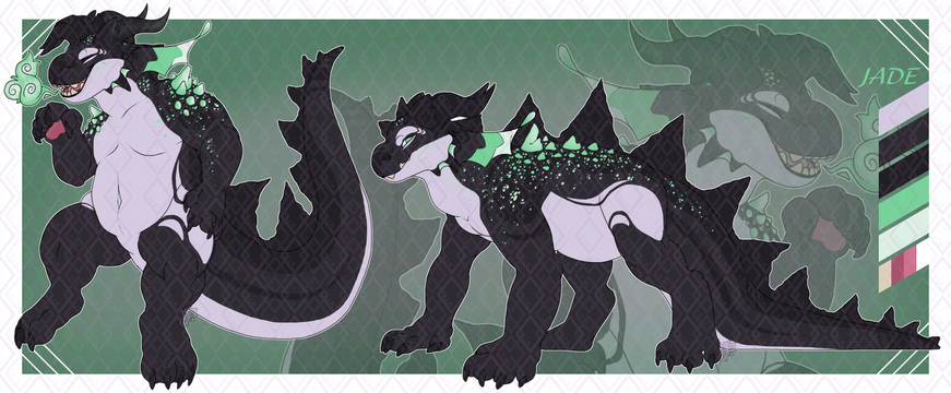 Custom Design as 2 Fullbody Ref Sheet