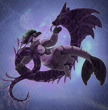 Detailed Shaded Fullbody with Scene Background