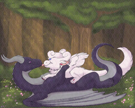 Shaded Fullbody with Scene Background