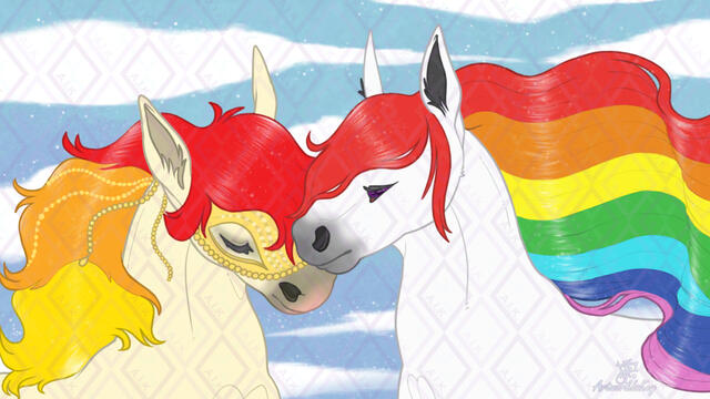 Flatcolor Bust with Simple Background