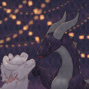 Shaded Bust with Detailed Background