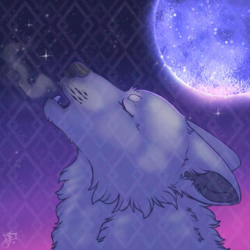 Shaded Icon with a scene Background